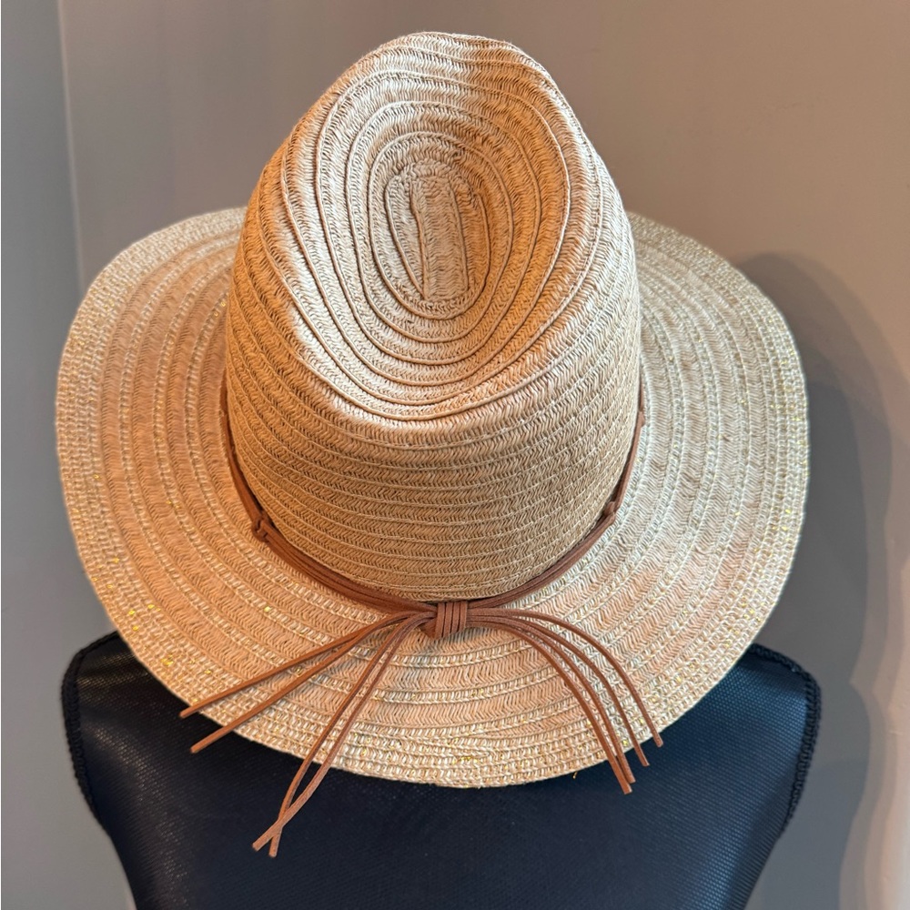 Steve Madden Braided Wide Brim Women’s Sun Hat (One Size)